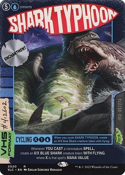 Shark Typhoon Secret Lair 30th Anniversary Countdown Kit